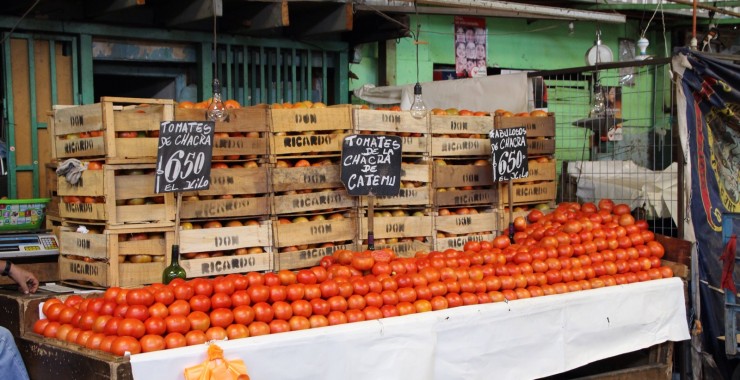 Vega Markt in Santiago Foodie paradise