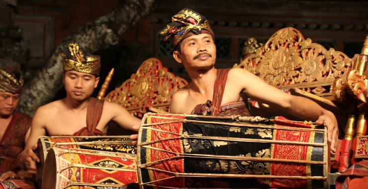 Muziek dansshow Bali