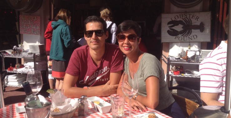 Heerlijk lunchen op Espanola way - Miami Beach