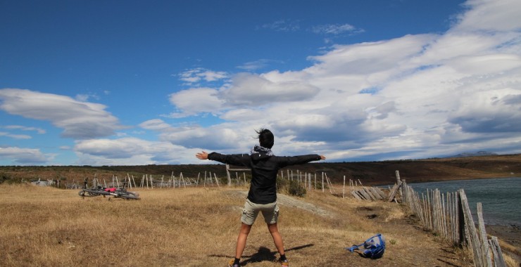 Marlous wind mountainbiken