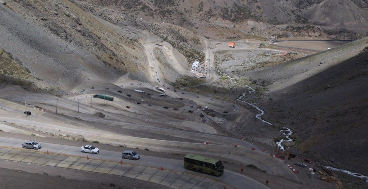 Naar de Chileense grens