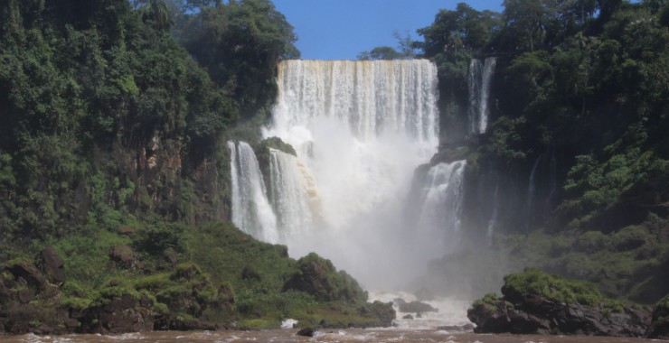 Kleine waterval Iguazu