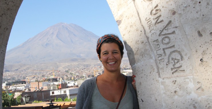 El Misti vulkaan bij Arequipa