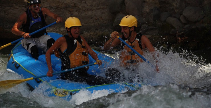 Raften bij Arequipa