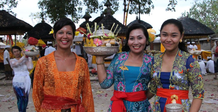 Marlous met massagevrouw