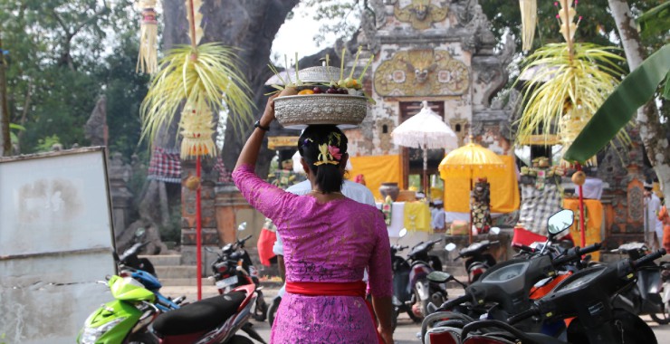 Tempelbezoeker lembongan