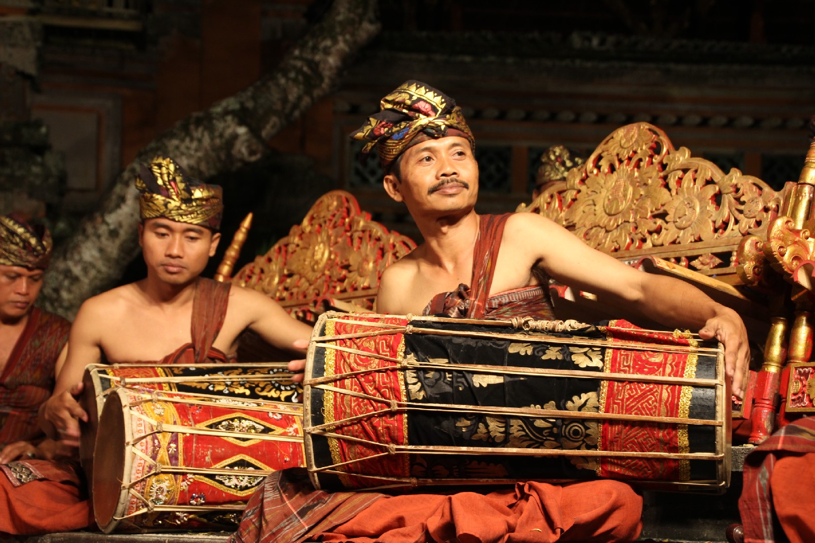 Het culturele hart van Bali  in het hoogseizoen Machweg