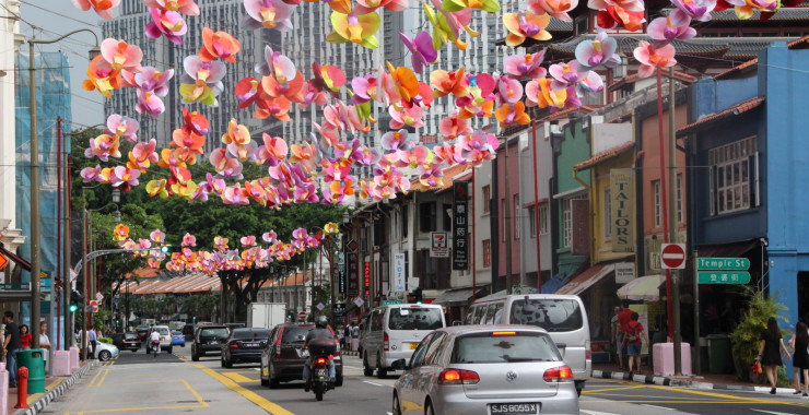 Singapore stadsgezicht