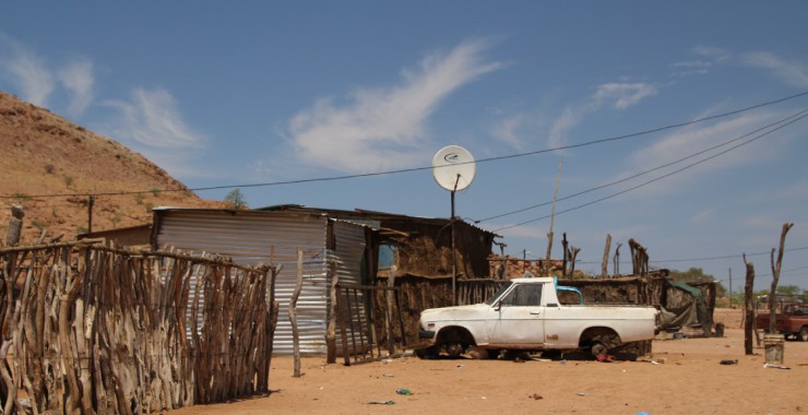 Damaraland dorp Namibie