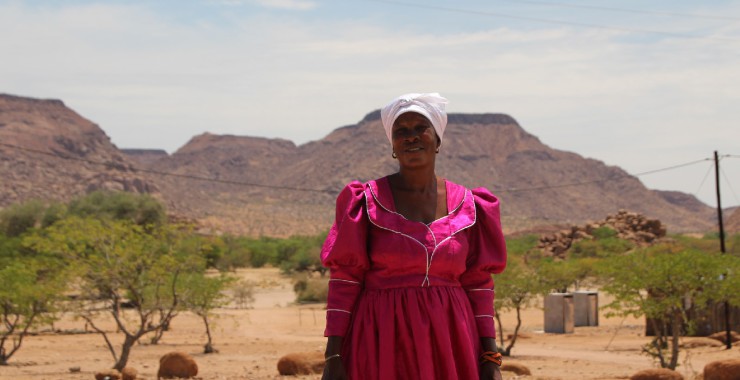 Damaraland - vrouw stamhoofd