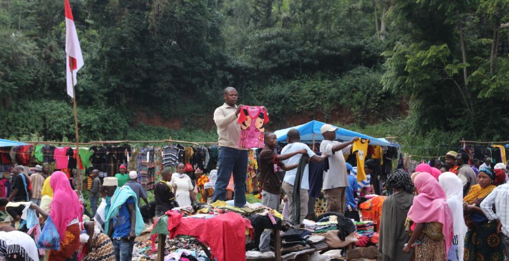 Markt in Tanzania