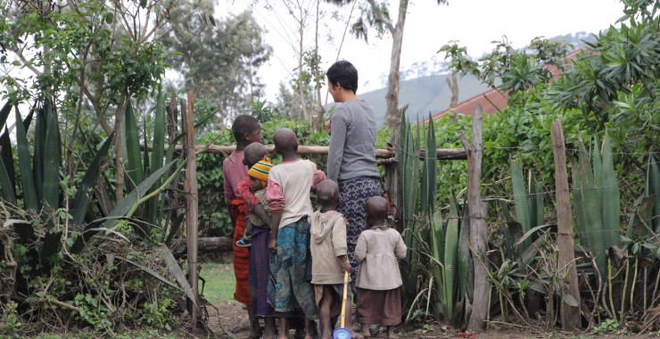 Op bezoek bij Maasai