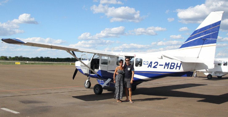 Scenic flight Okavangodelta 1