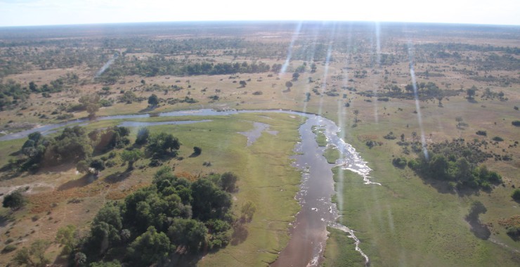 Scenic flight Okavangodelta 2